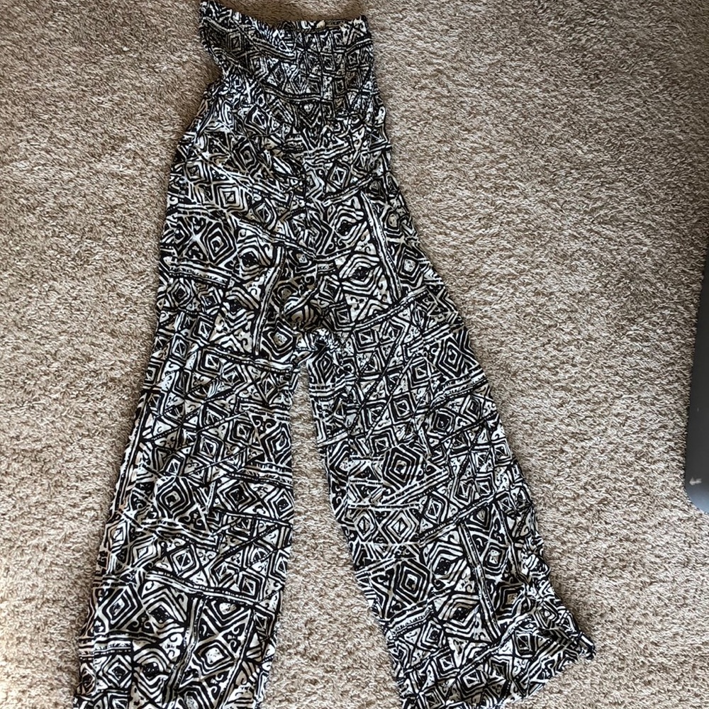 Strapless jumpsuit